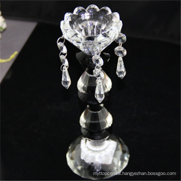 Best selling durable using bling garden crystal candle holders with cheap price